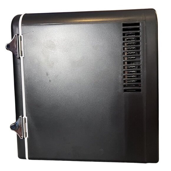 Frigidaire 6 Can Mini Fridge Retro Portable Black For Car Office Dorm Bedroom - Picture 2 of 12